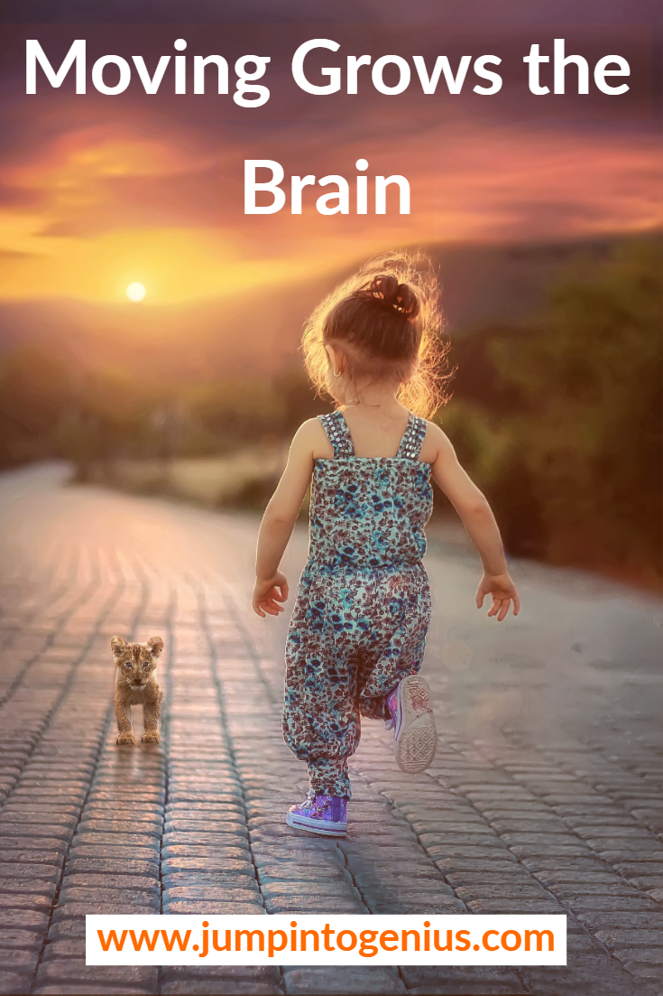 Moving Grows the Brain - Girl Running